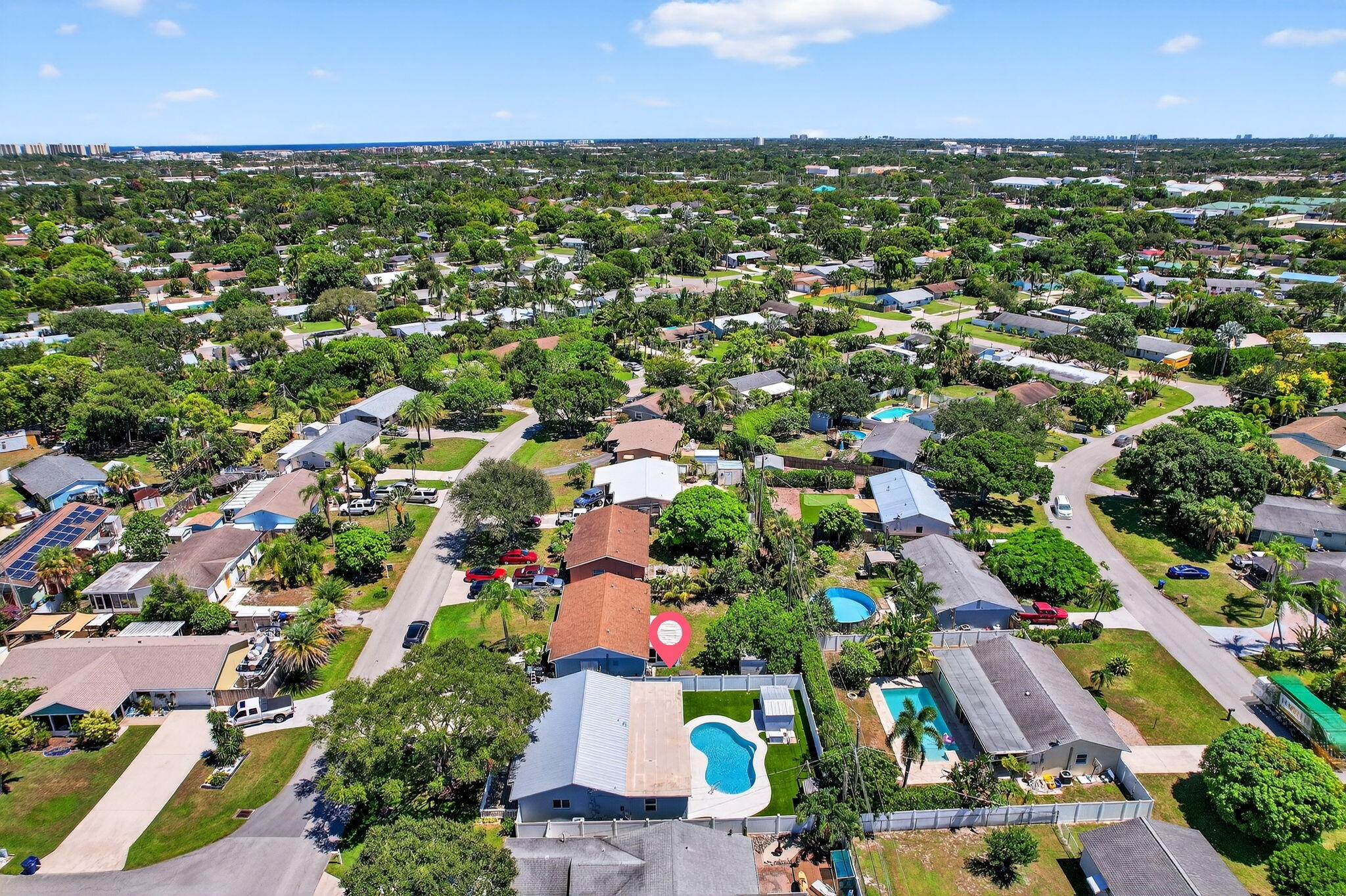 516 East Whitney Drive Jupiter, FL 33458 - Photo 60 of 63 Aerial