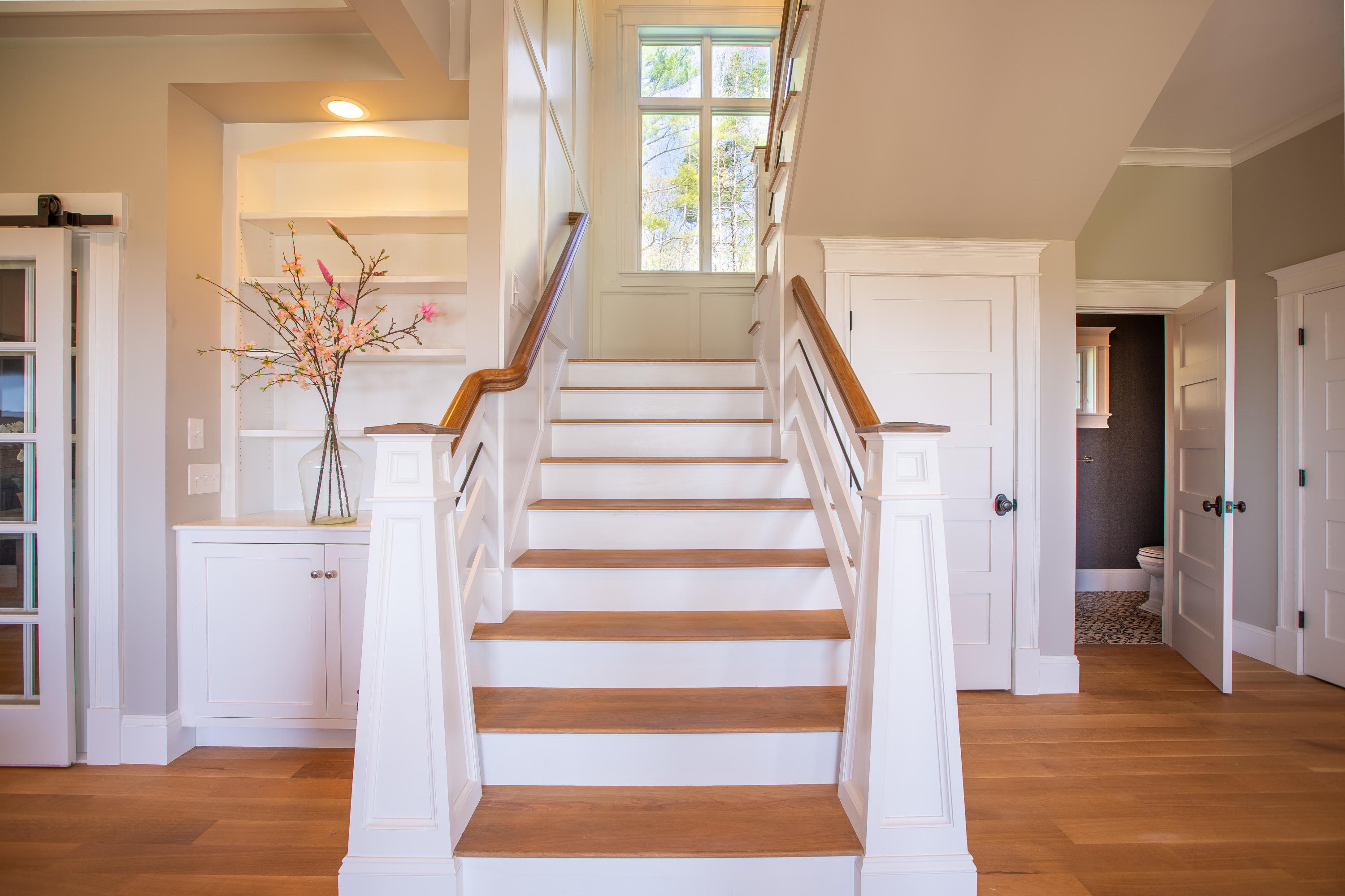 7 Phillips Cove Road York, ME 03902 - Photo 19 of 56 Main Staircase - 7 Phillips Cove