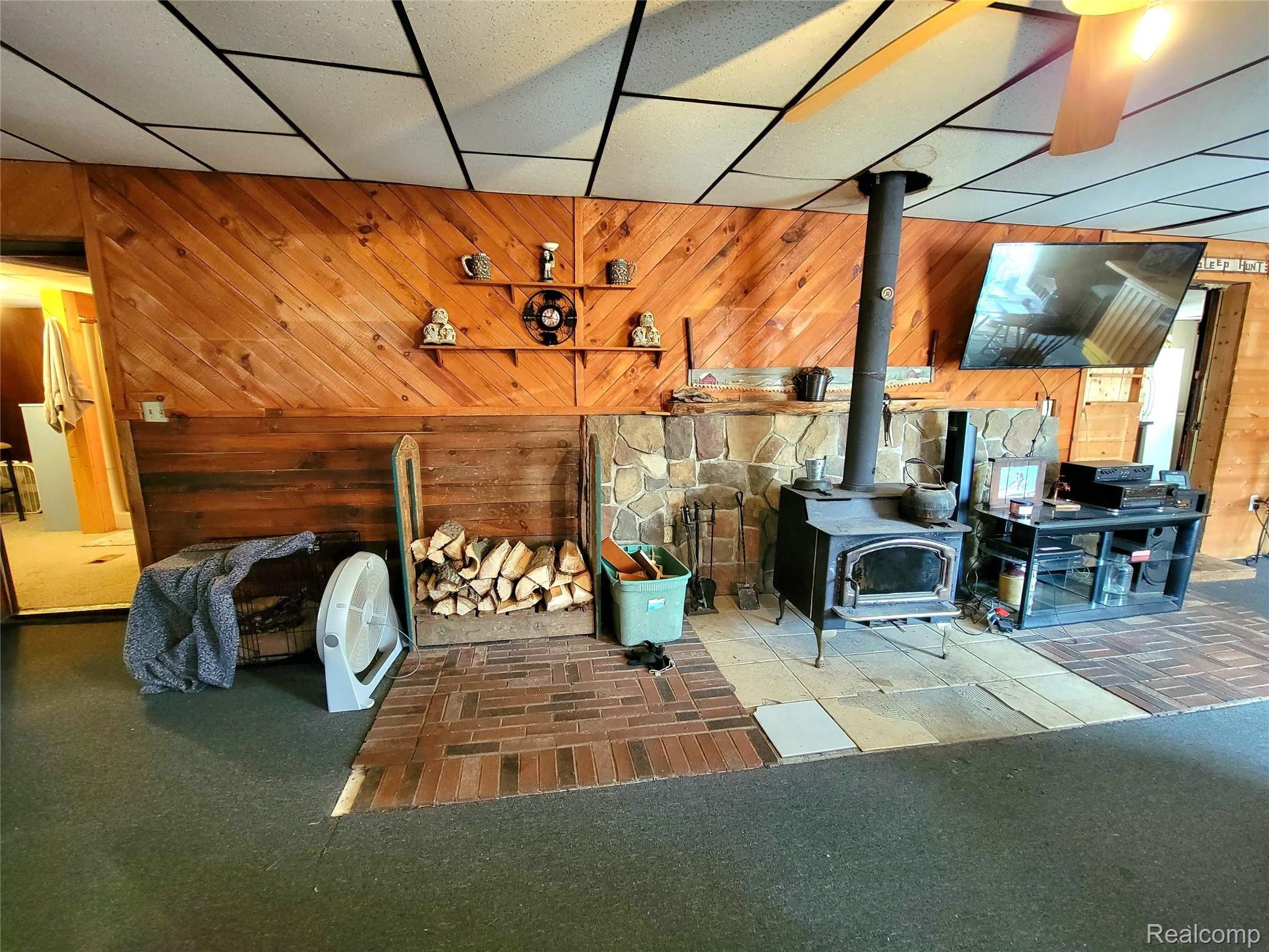 6700 Bentley Lake Road Pinckney, MI 48169 - Photo 23 of 23 wood burner