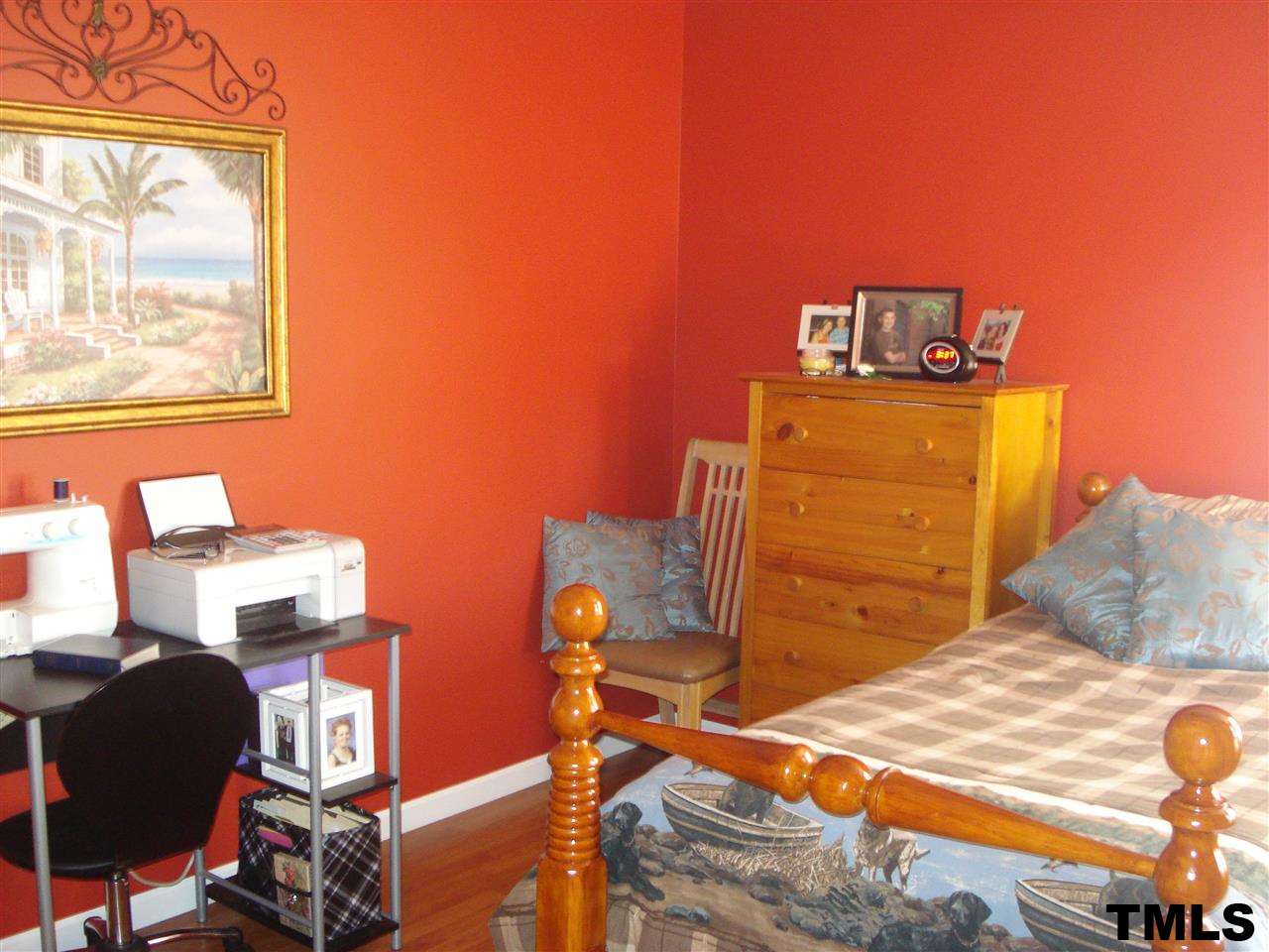 3755 Old Stage Road North Angier, NC 27501 - Photo 13 of 15 a bedroom with a bed and teddy bear on bed