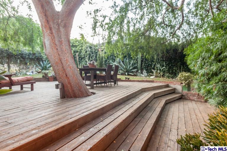 525 Lakeview Road Pasadena, CA 91105 - Photo 18 of 23 a outdoor view with sitting space and trees