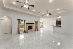 238 Rudder Road Gun Barrel City, TX 75156 - Photo 5 of 27 a view of kitchen and a fireplace