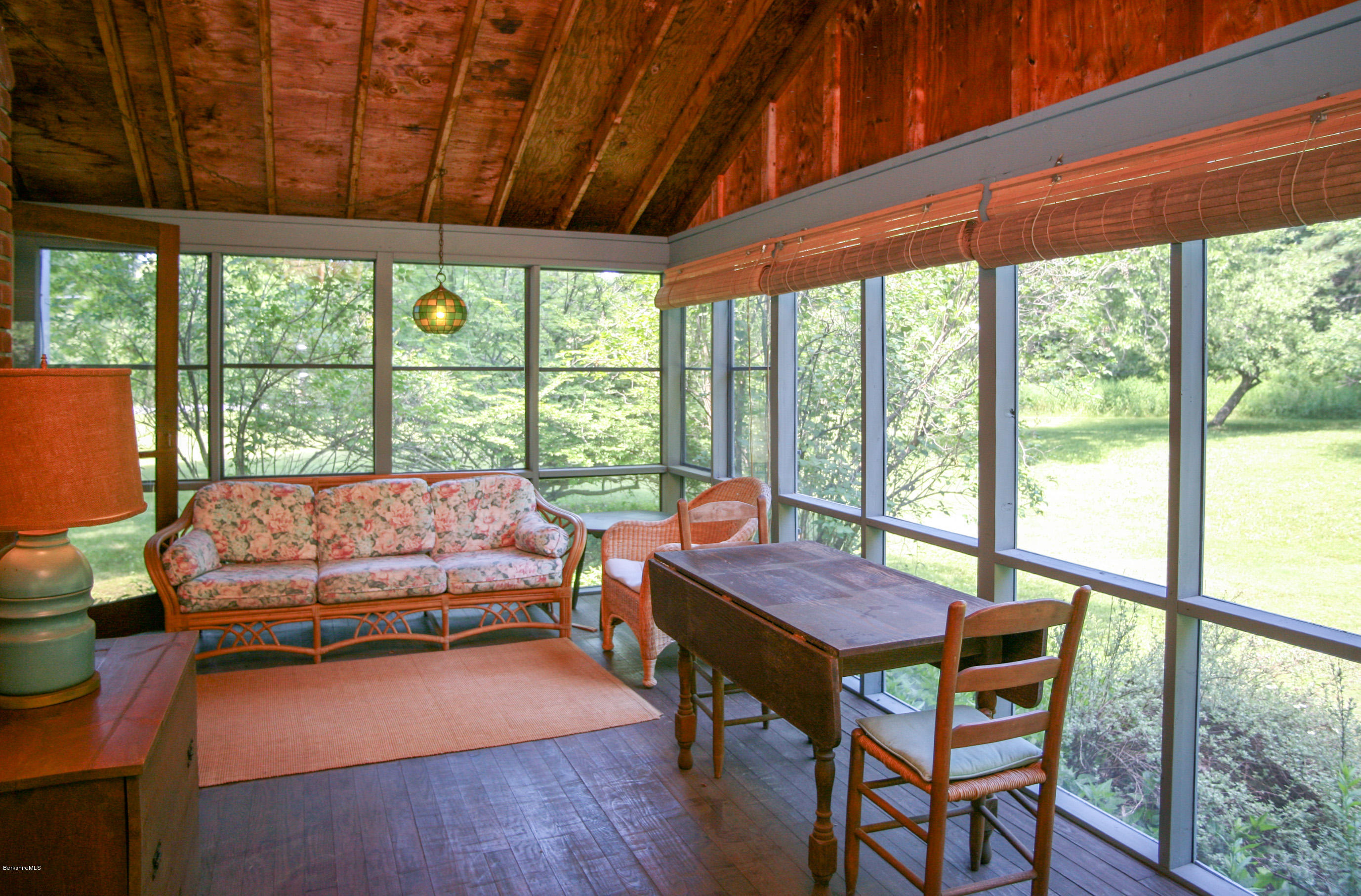 6 Interlaken Cross Road Stockbridge, MA 01262 - Photo 19 of 20 a bedroom with furniture and large windows