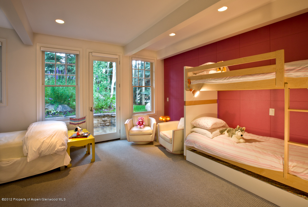 1407 Crystal Lake Road Aspen, CO 81611 - Photo 10 of 12 Bunk Room