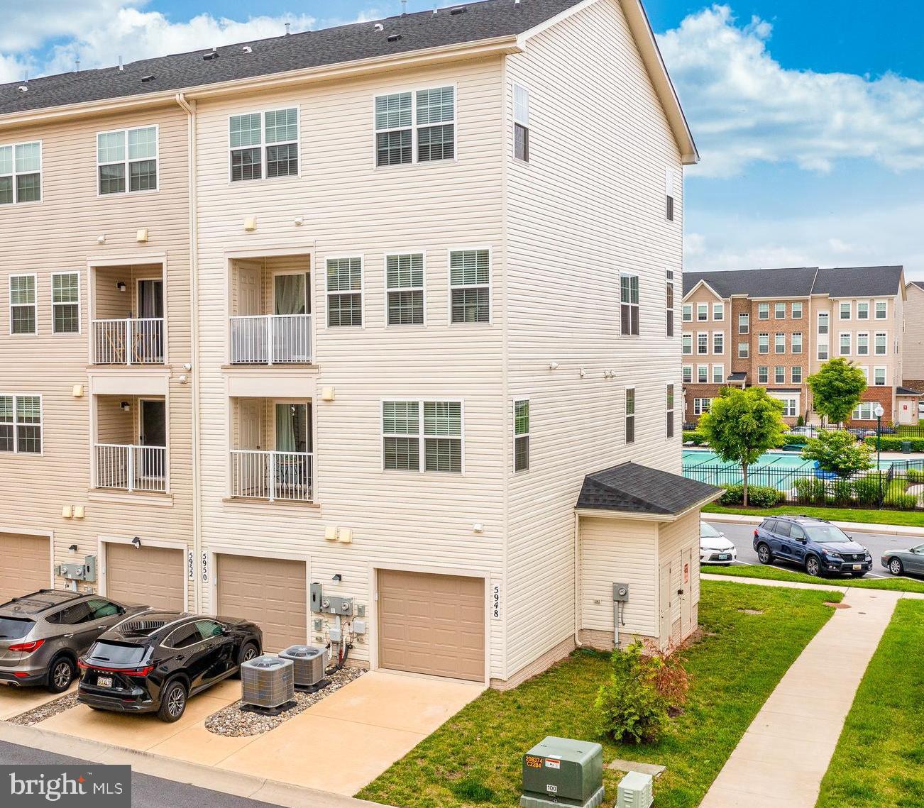 5950 Forum Square Frederick, MD 21703 - Photo 10 of 39 Covered balcony, attached garage
