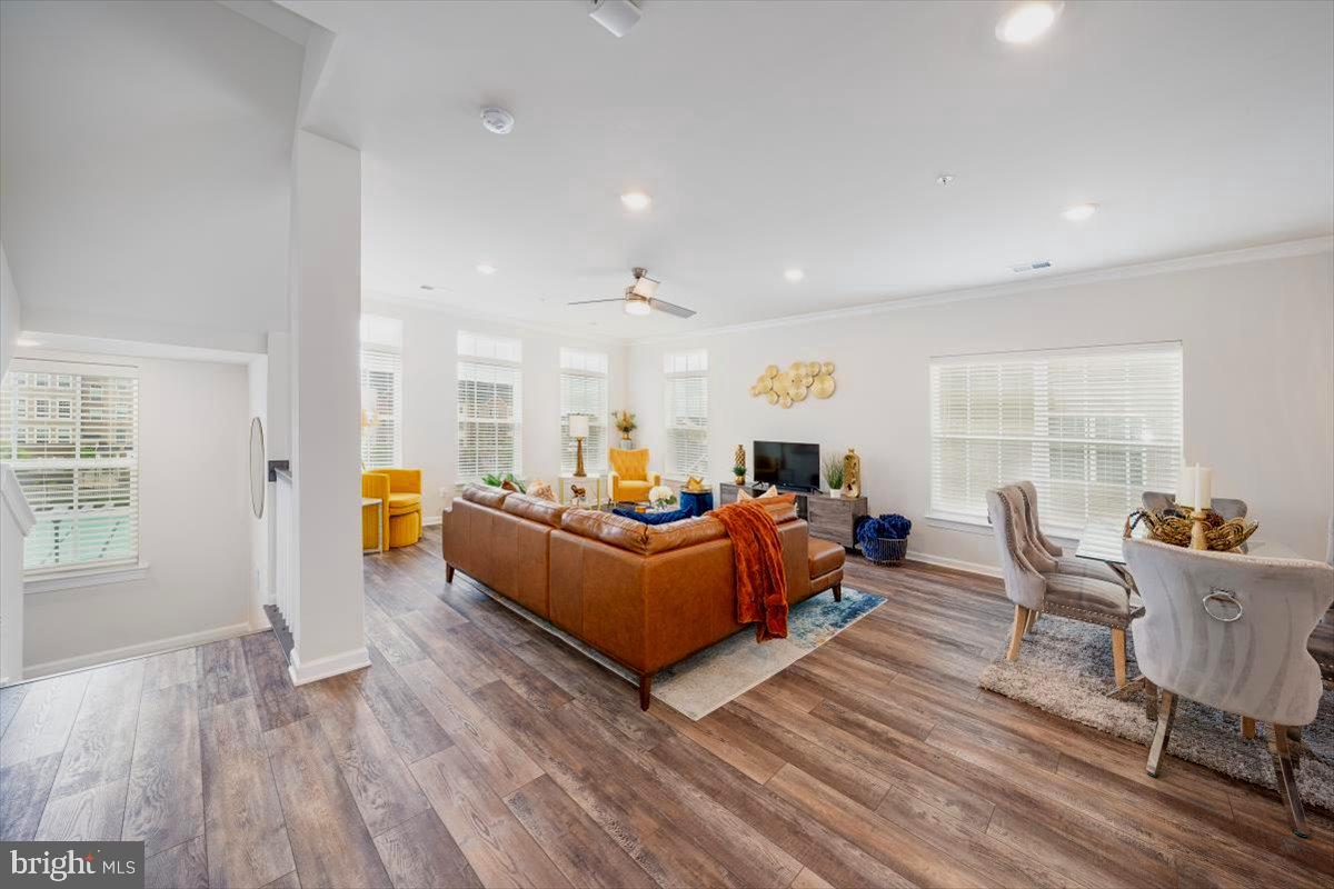 5950 Forum Square Frederick, MD 21703 - Photo 11 of 39 Gorgeous living room with LVP flooring