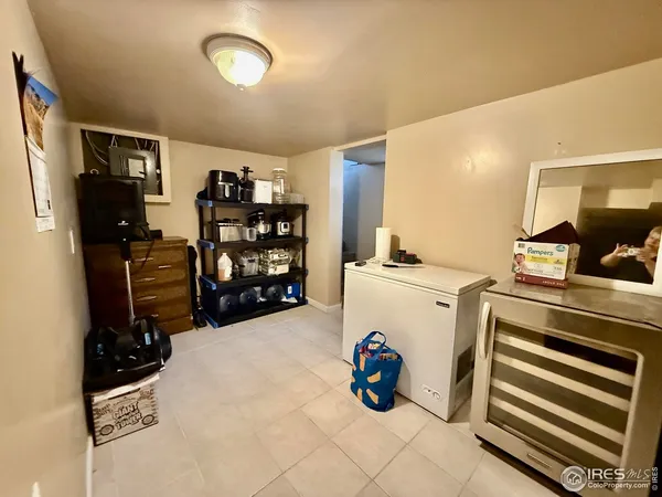 a view of a storage & utility room