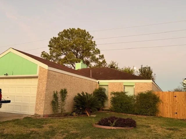 a view of outdoor space and yard
