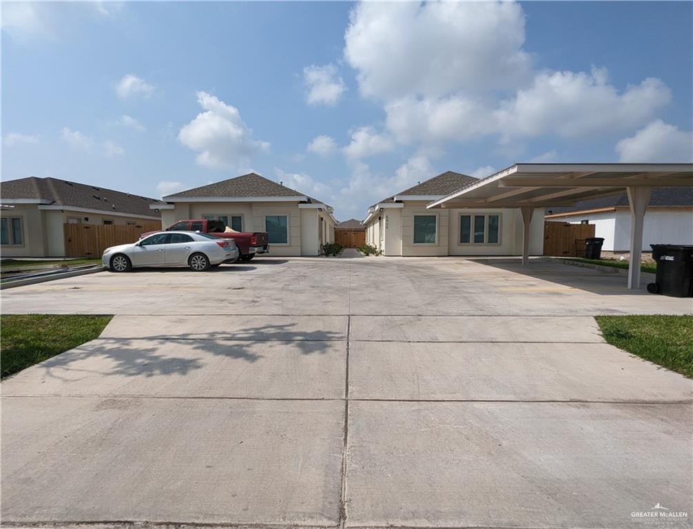 5905 Puffin Avenue, Unit 1 Mission, TX 78573 - Photo 1 of 12 a view of a car park in front of house
