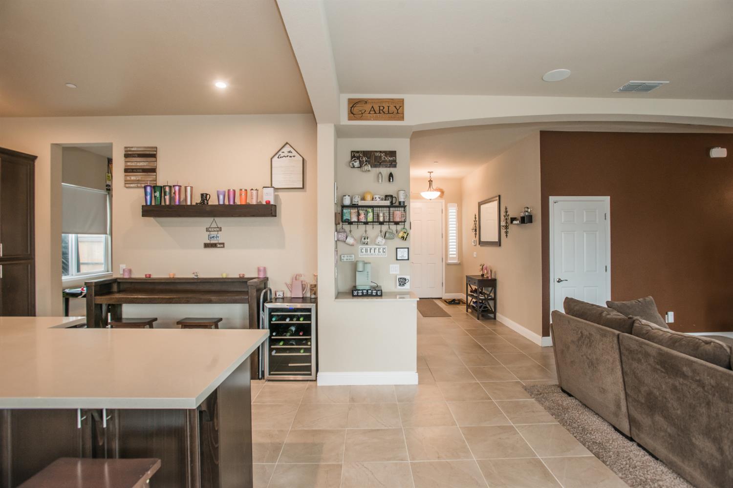 1082 Marichal Way Galt, CA 95632 - Photo 16 of 45 a large kitchen with a large counter top appliances and cabinets