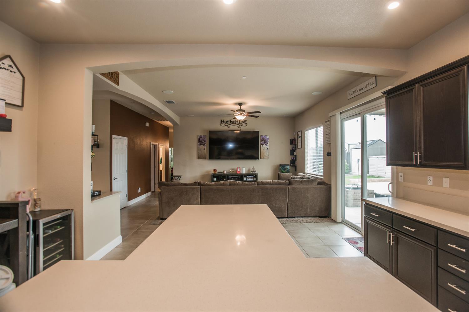1082 Marichal Way Galt, CA 95632 - Photo 18 of 45 a large kitchen with a large window and stainless steel appliances