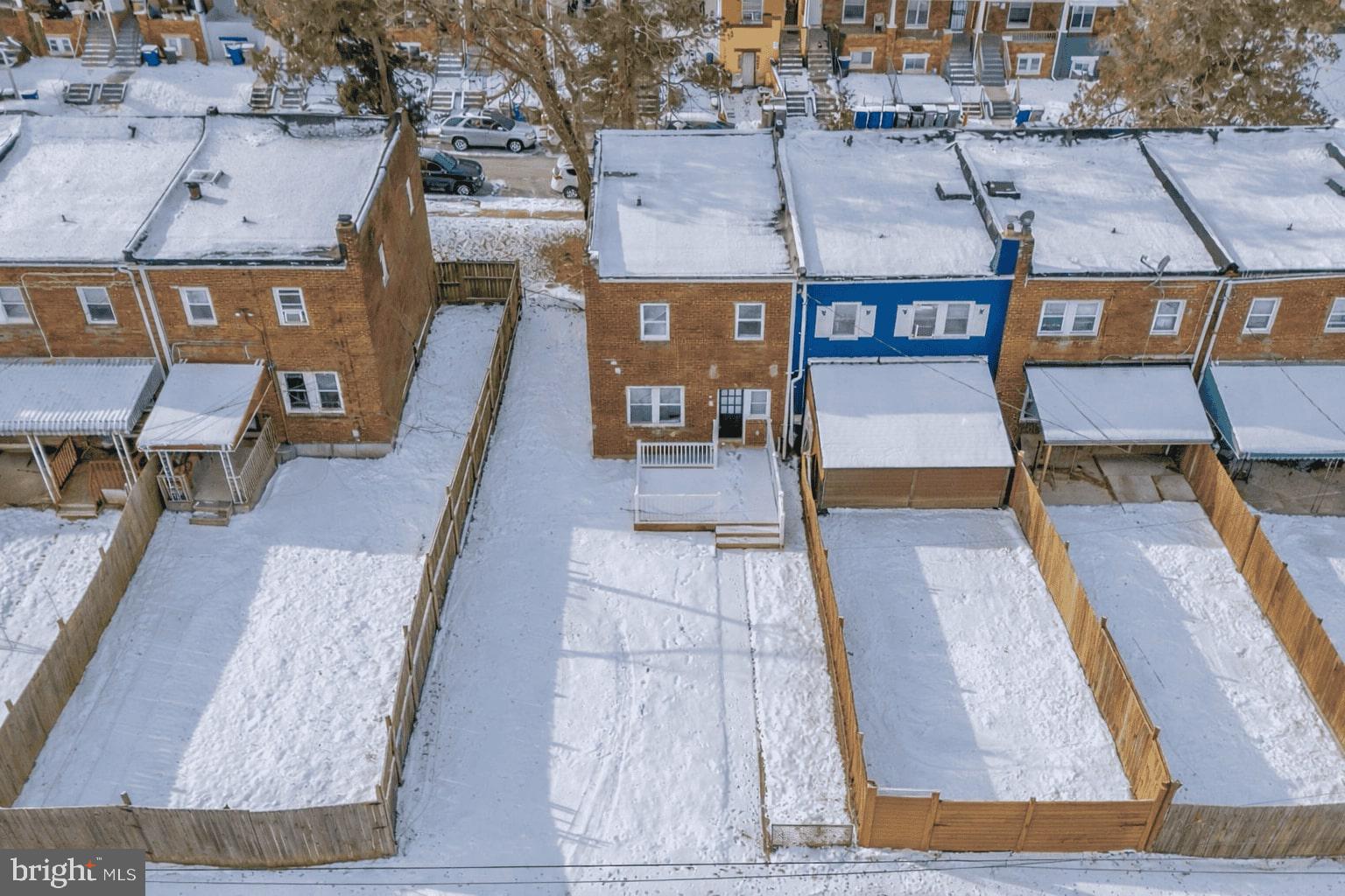 3827 Cottage Avenue Baltimore, MD 21215 - Photo 40 of 43 an aerial view of a highlighted house