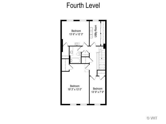 Undisclosed Address Chicago, IL 60610 - Photo 18 of 18 a picture of a wall with a bench in it
