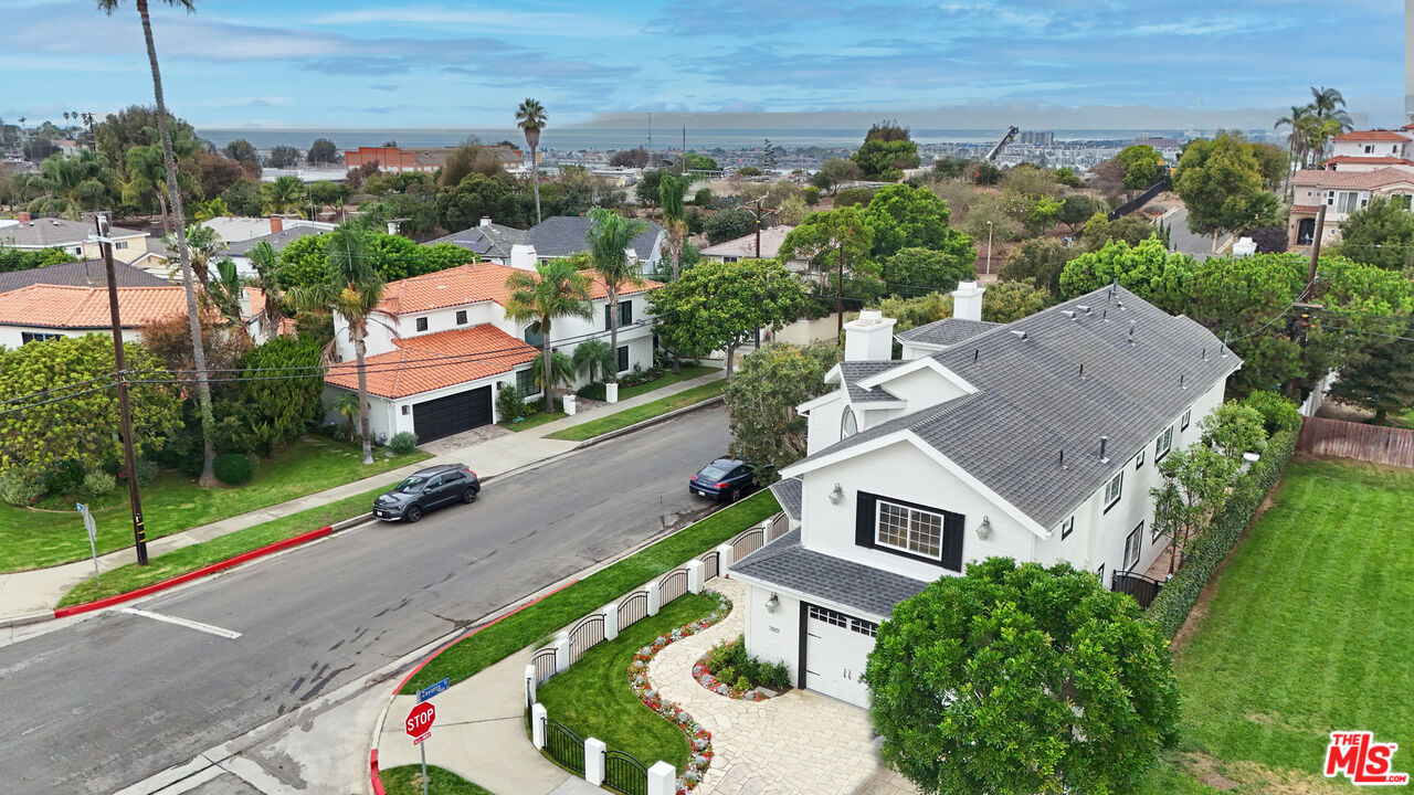 7861 West 80th Street Playa del Rey, CA 90293 - Photo 3 of 42 an aerial view of a house with a garden