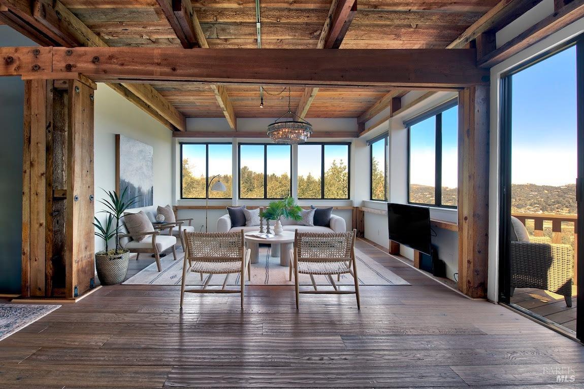 600 Murray Avenue Kentfield, CA 94904 - Photo 1 of 59 a living room with furniture and a large window