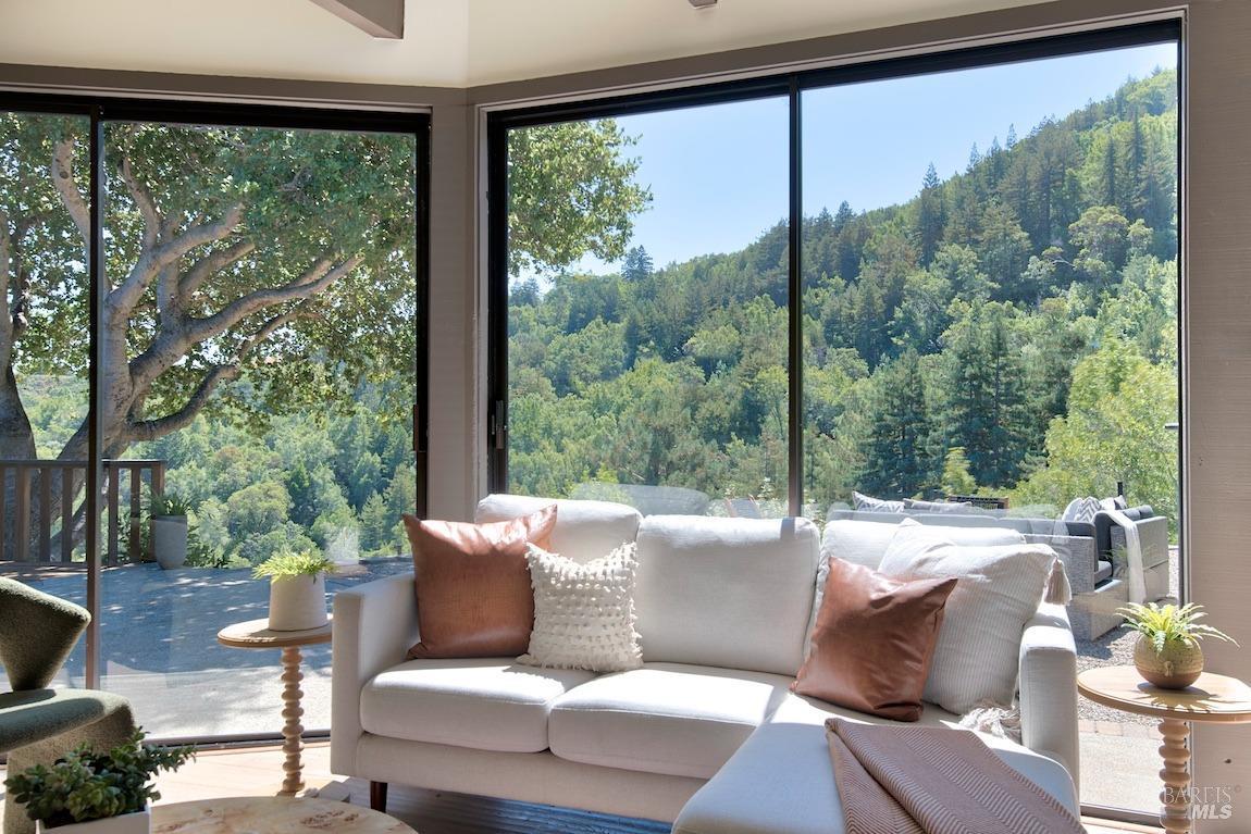 600 Murray Avenue Kentfield, CA 94904 - Photo 6 of 59 a living room with furniture and a window