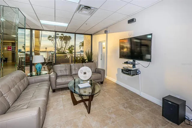 a view of a dining area with furniture