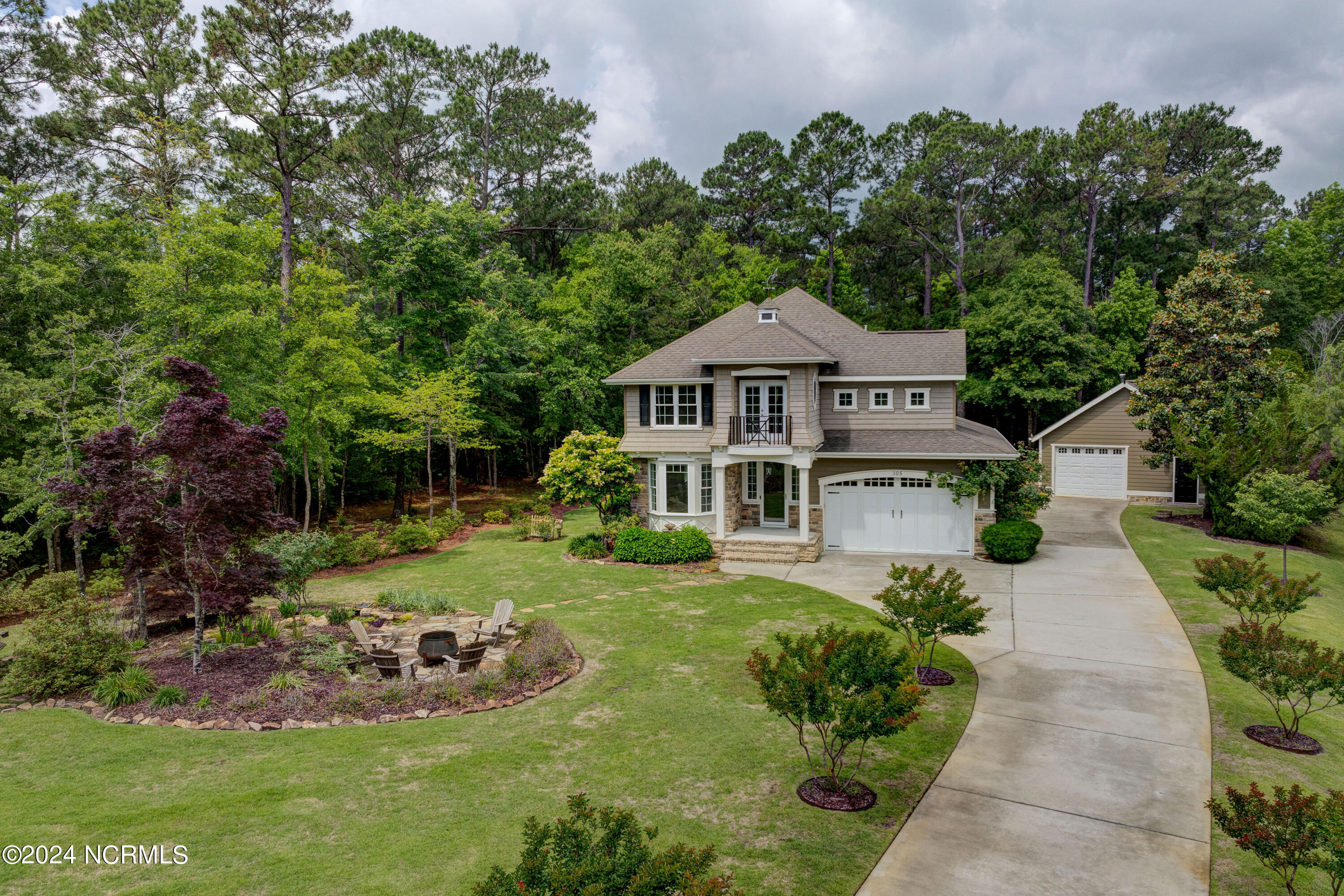 105 Duck Court Hampstead, NC 28443 - Photo 2 of 60 Front of house Drone