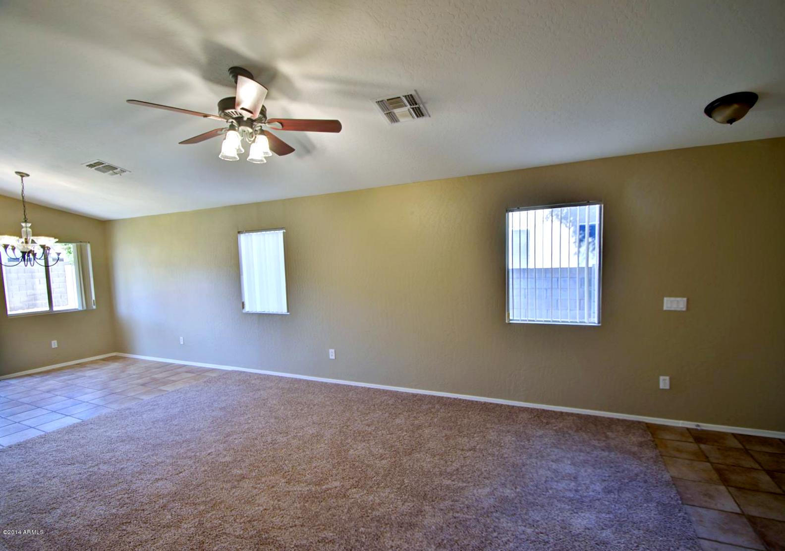 2822 East Harwell Road Gilbert, AZ 85234 - Photo 12 of 23 Spacious Vaulted Great Rm w/new flooring