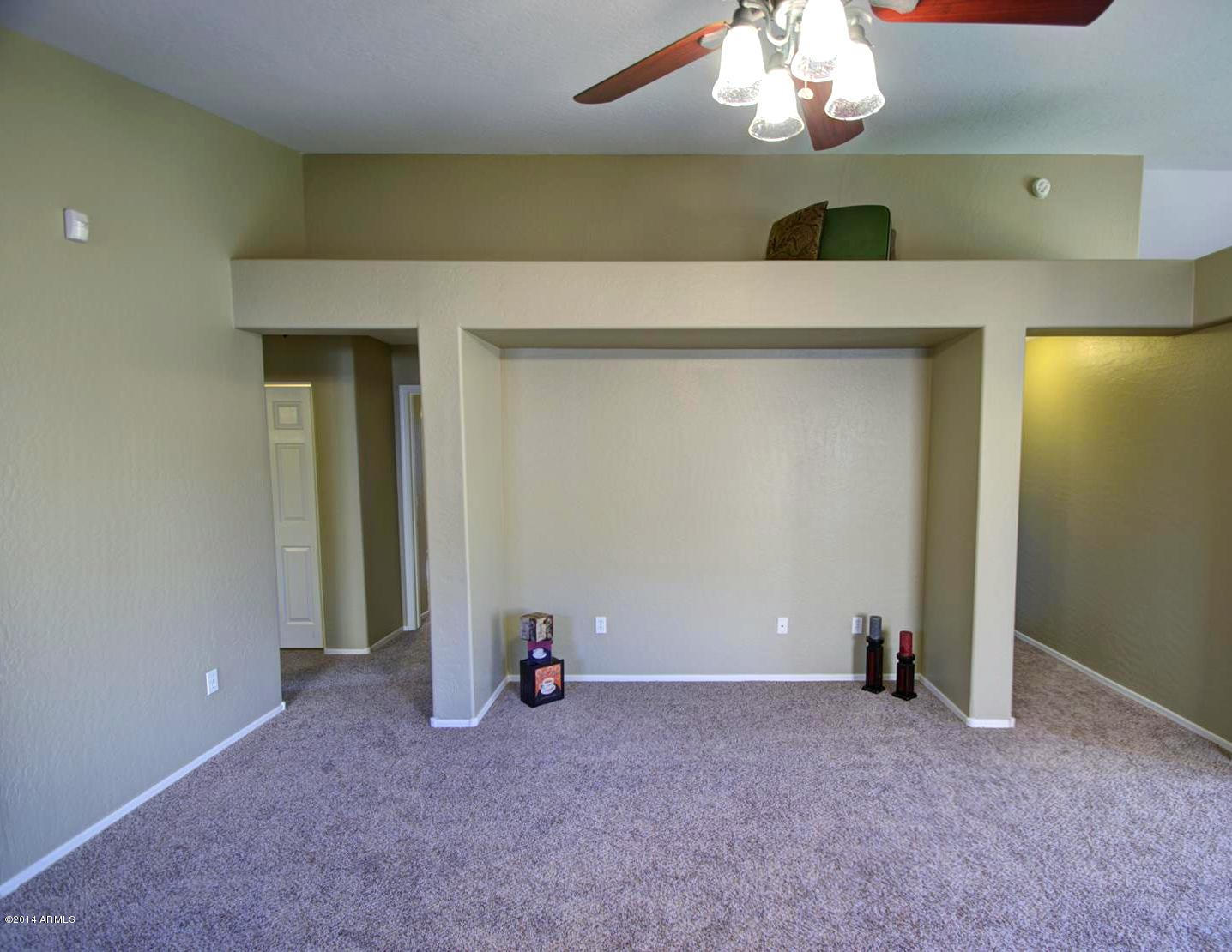 2822 East Harwell Road Gilbert, AZ 85234 - Photo 13 of 23 Vaulted Ceiling Enhances Display Area