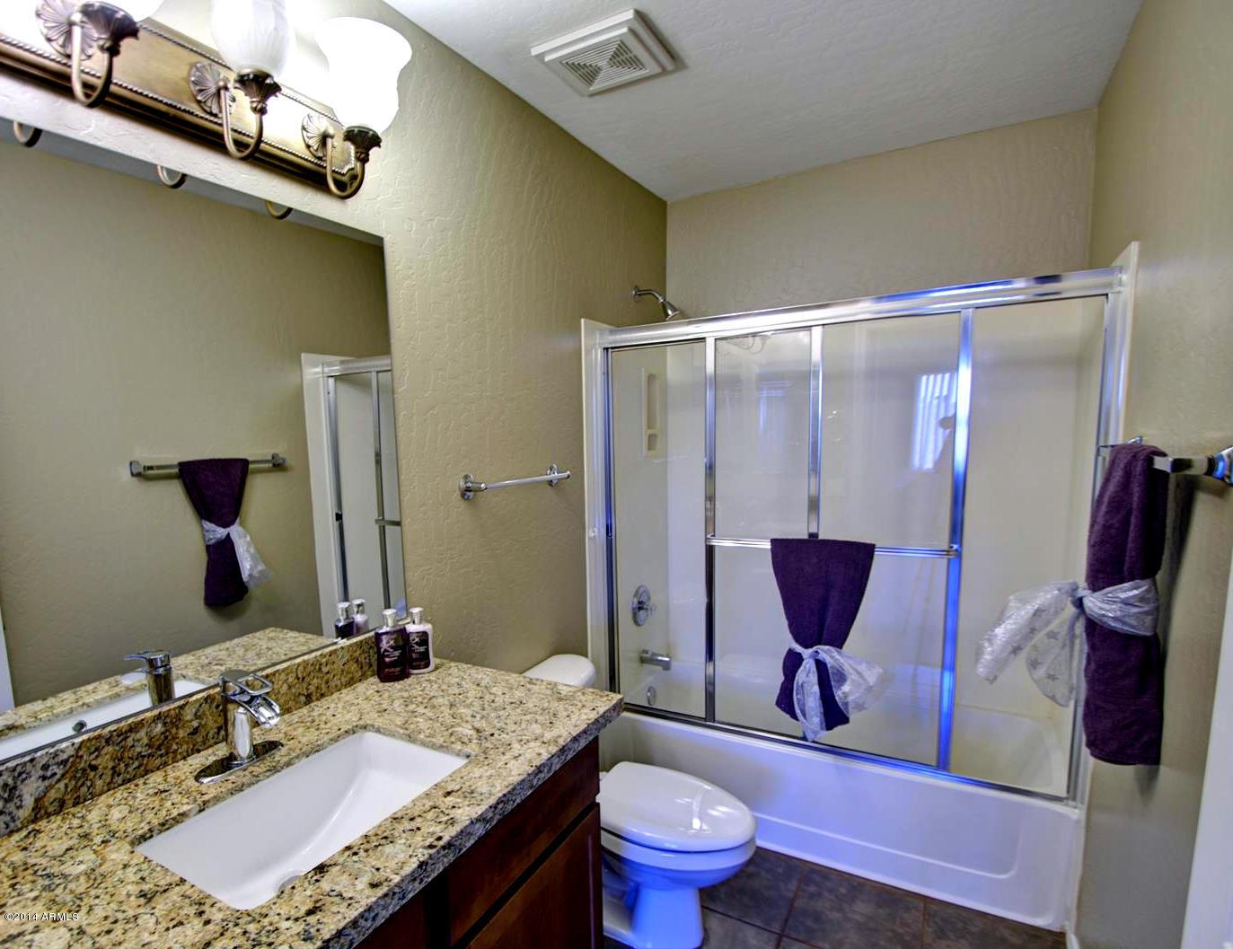 2822 East Harwell Road Gilbert, AZ 85234 - Photo 15 of 23 New Master Sink, Fixtures, Granite, Tile