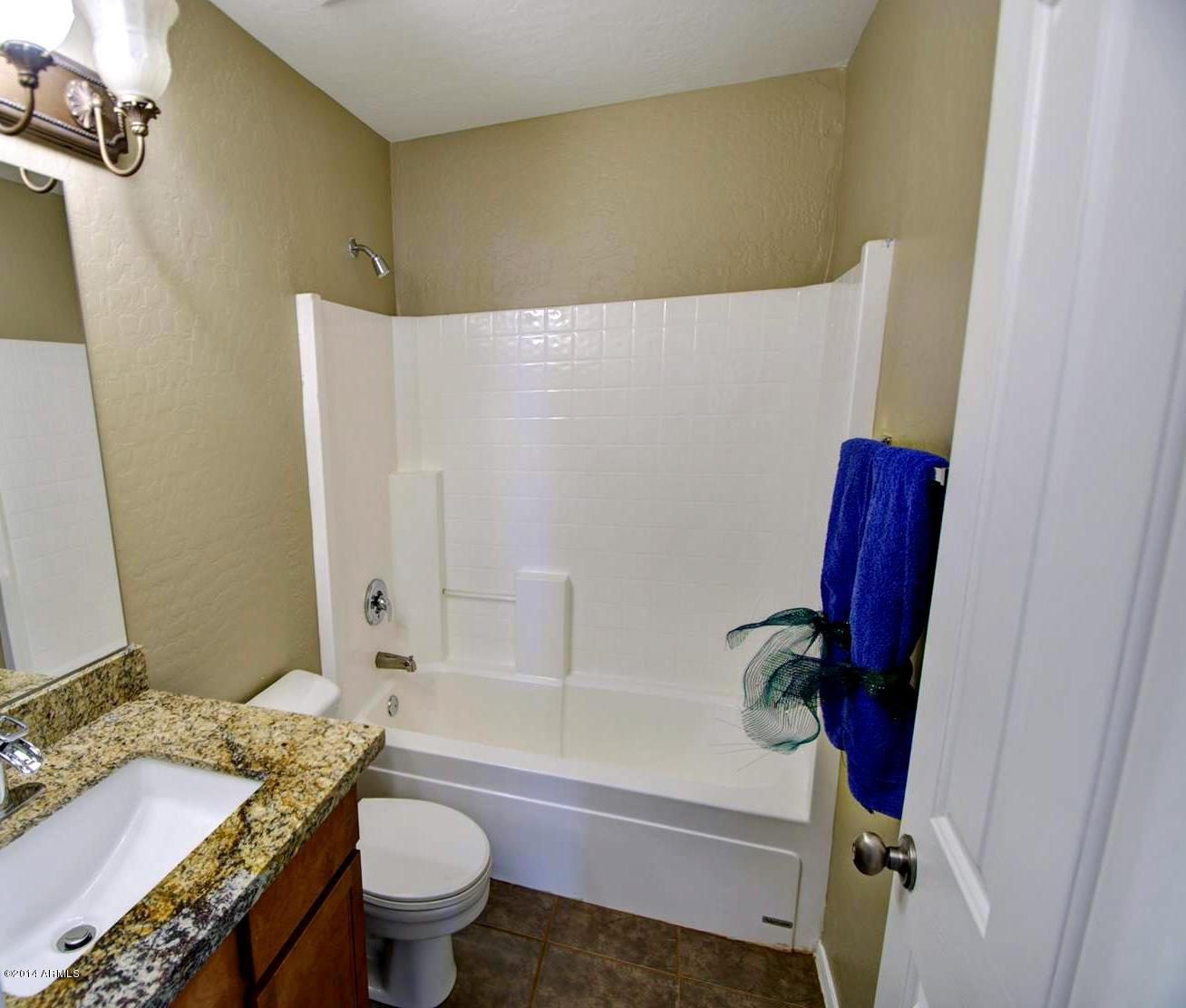 2822 East Harwell Road Gilbert, AZ 85234 - Photo 18 of 23 New Bath 2 Sink, Fixtures, Granite Tile