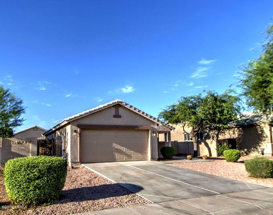 2822 East Harwell Road Gilbert, AZ 85234 - Photo 21 of 23 Two Car Garage with Garage Door Keypad