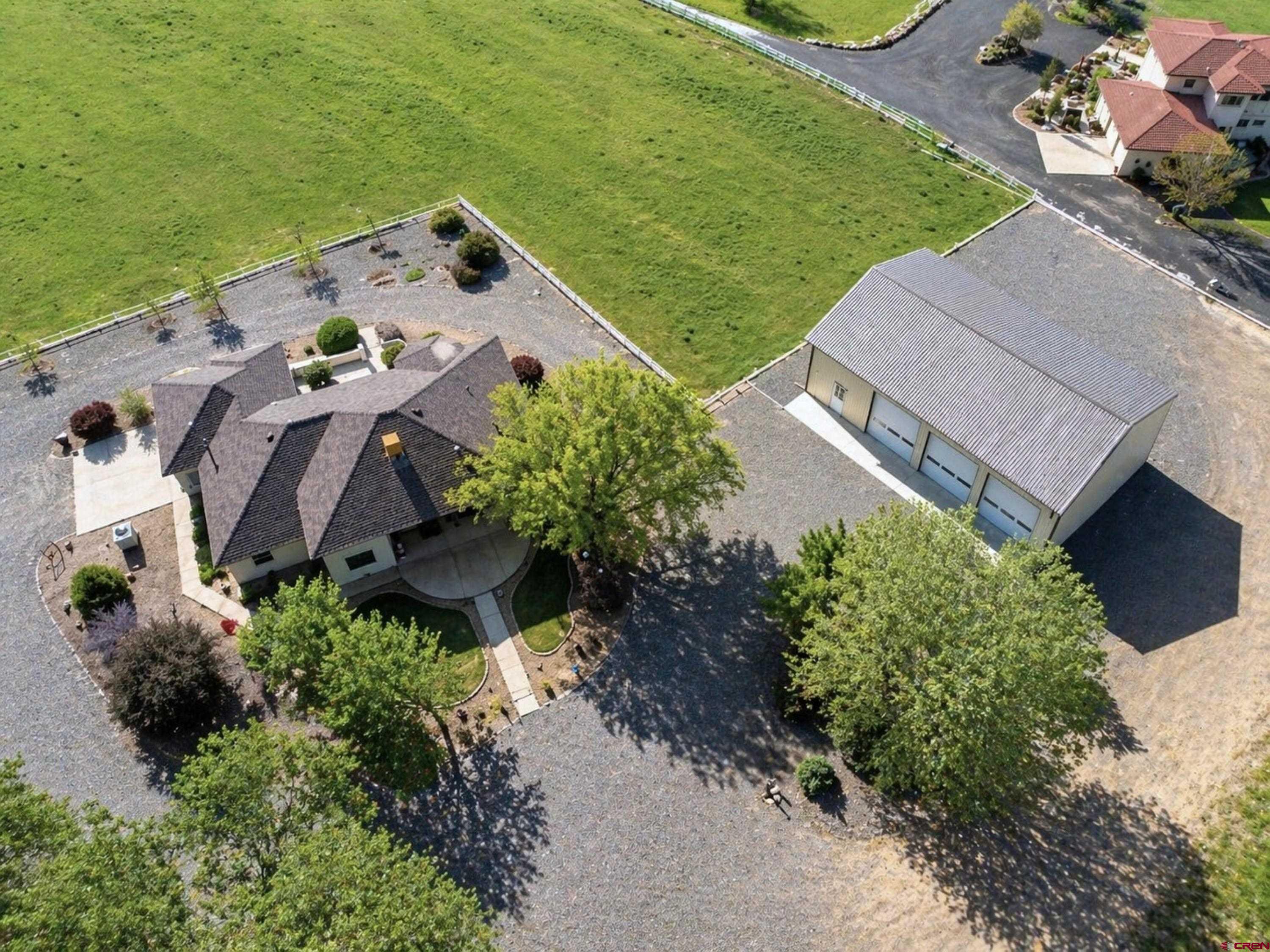 2357 5500th Road Delta, CO 81416 - Photo 35 of 37 an aerial view of a house with a yard