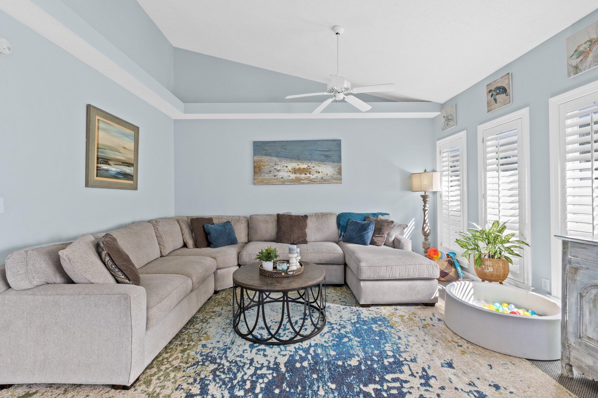 4460 Ocean View Drive Destin, FL 32541 - Photo 11 of 53 a living room with furniture potted plant and window