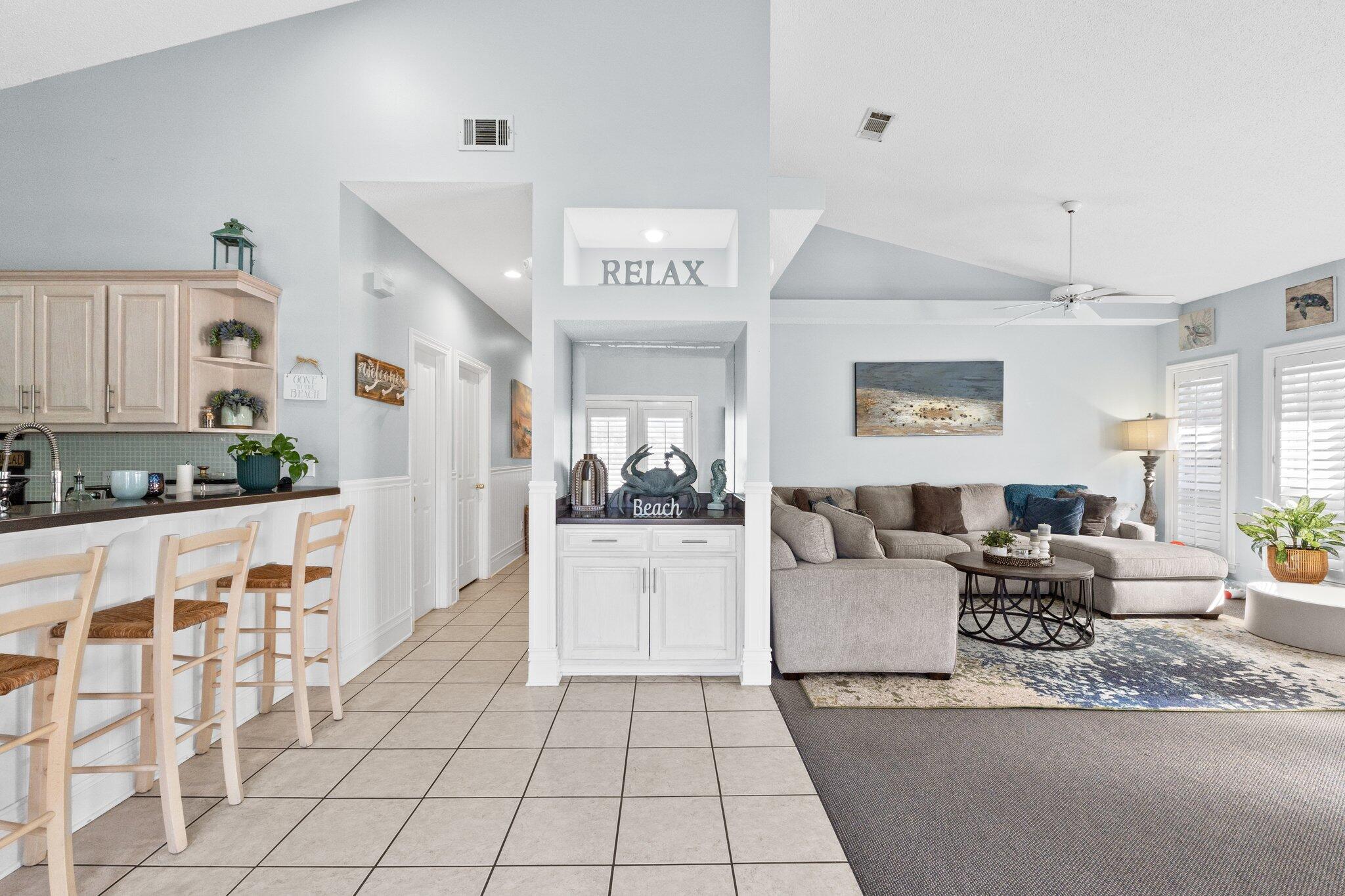 4460 Ocean View Drive Destin, FL 32541 - Photo 18 of 53 a living room with furniture and wooden floor