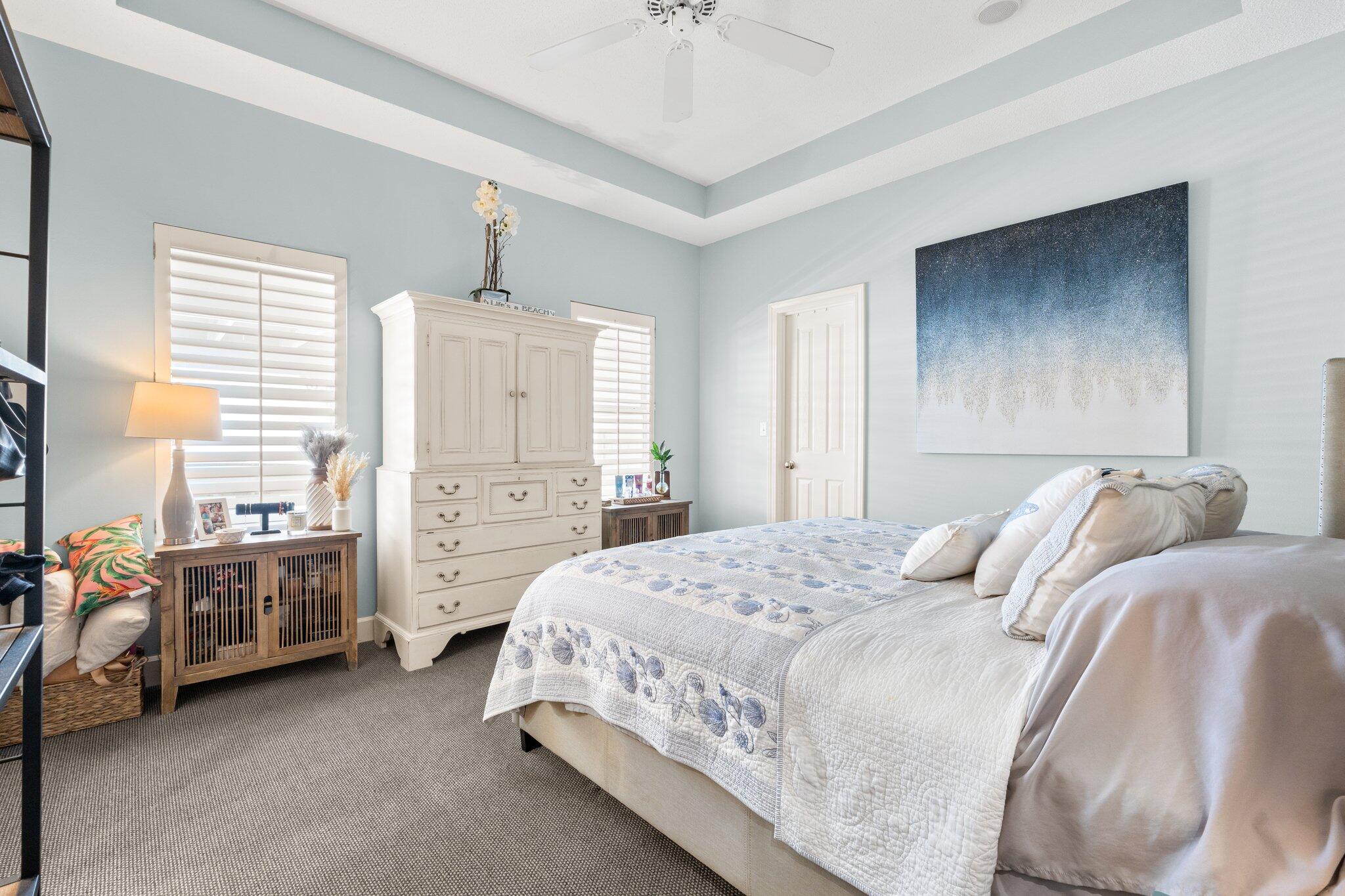 4460 Ocean View Drive Destin, FL 32541 - Photo 28 of 53 a bedroom with a bed dresser and a window