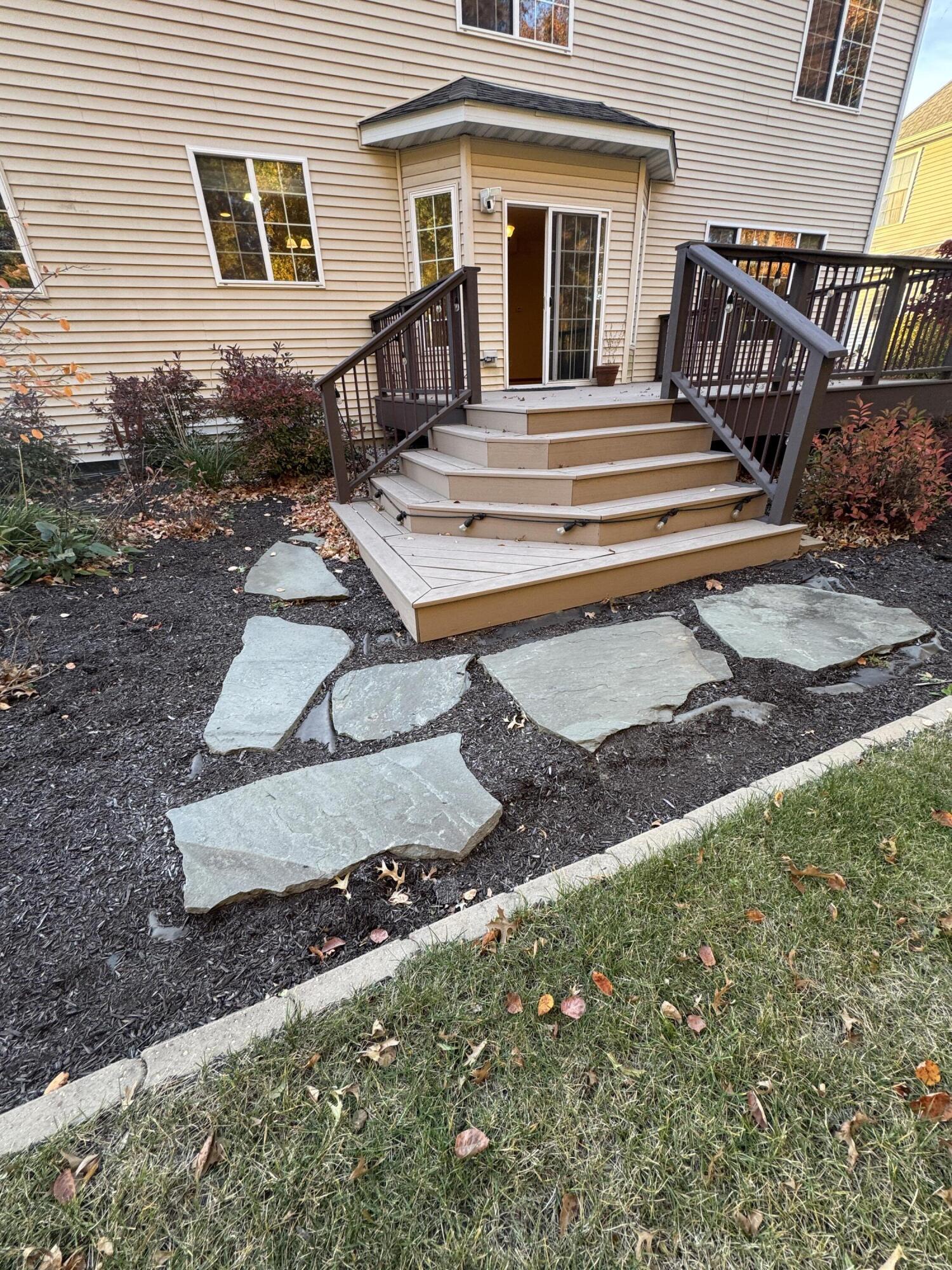 1521 Birdie Way Chesterton, IN 46304 - Photo 7 of 58 a view of a house with backyard and porch
