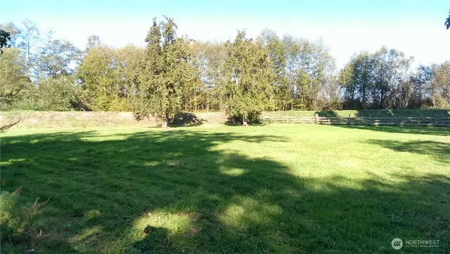 a view of an ocean & mountain