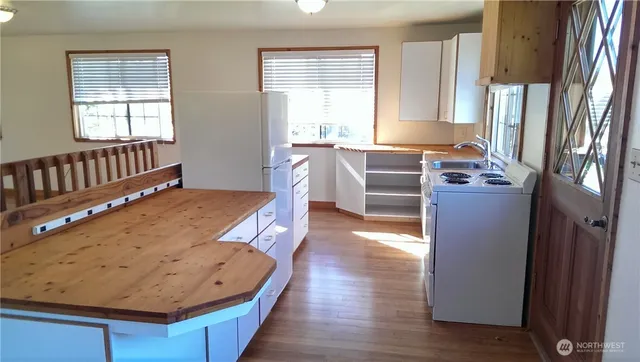 a view of a living room and a window