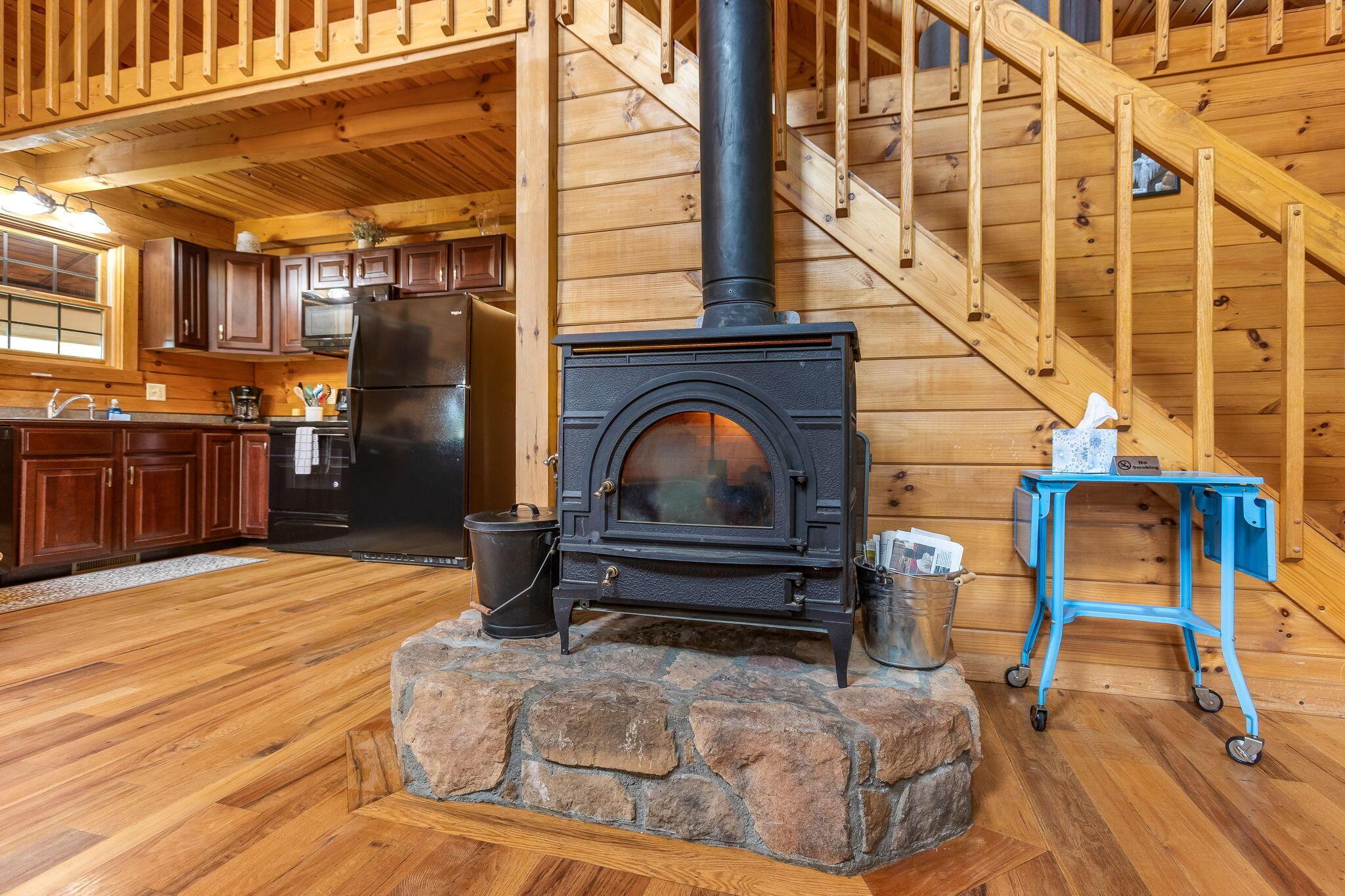 35 White Road Nelsonville, OH 45764 - Photo 11 of 58 Wood Stove