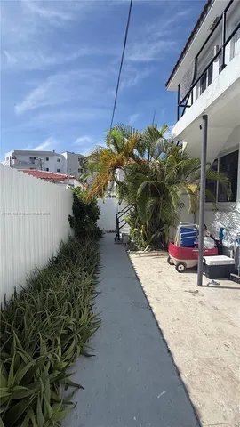 a view of a house with a patio