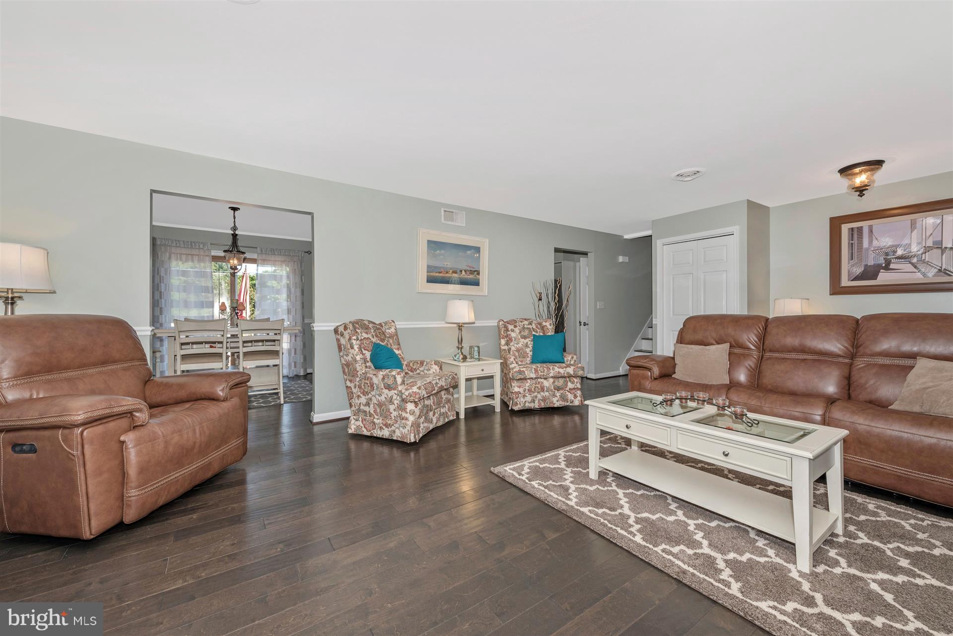 13432 Old Annapolis Road Mount Airy, MD 21771 - Photo 5 of 30 Living Room opens to Dining Room