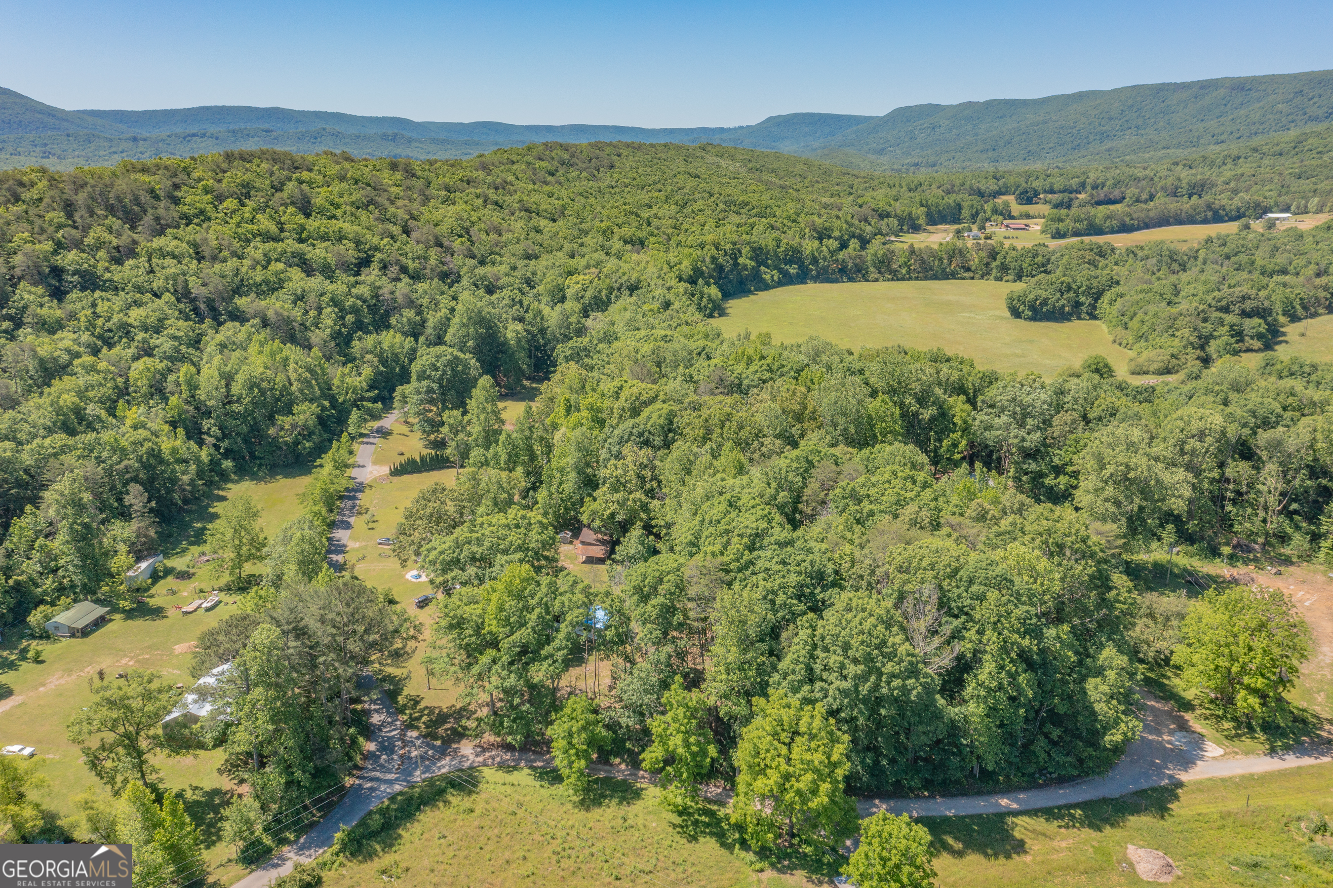 1004 Crow Gap Road Chickamauga, GA 30707 - Photo 6 of 36 a view of lake and mountain