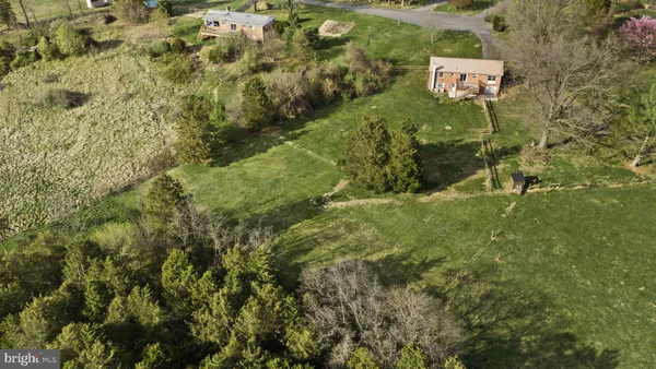 a view of wooden deck