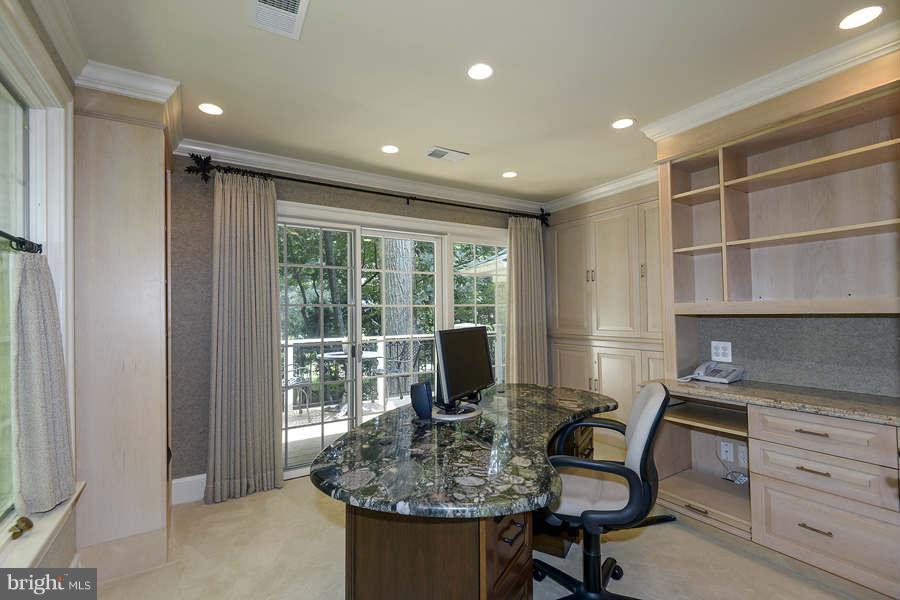 9017 Clewerwall Drive Bethesda, MD 20817 - Photo 13 of 27 a workspace with furniture and window