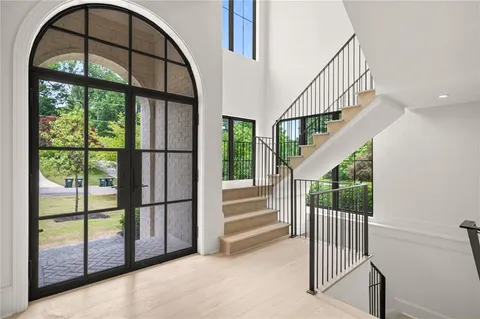 a view of staircase with staircase