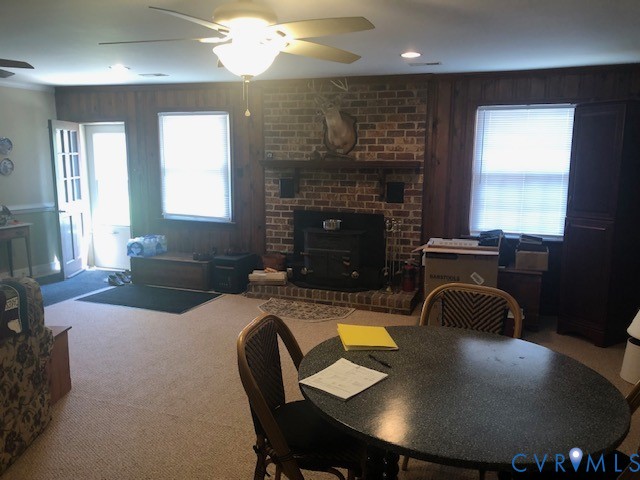 9401 Gum Fork Road Midlothian, VA 23112 - Photo 6 of 28 Spacious 2nd Family Room with Brick Fireplace