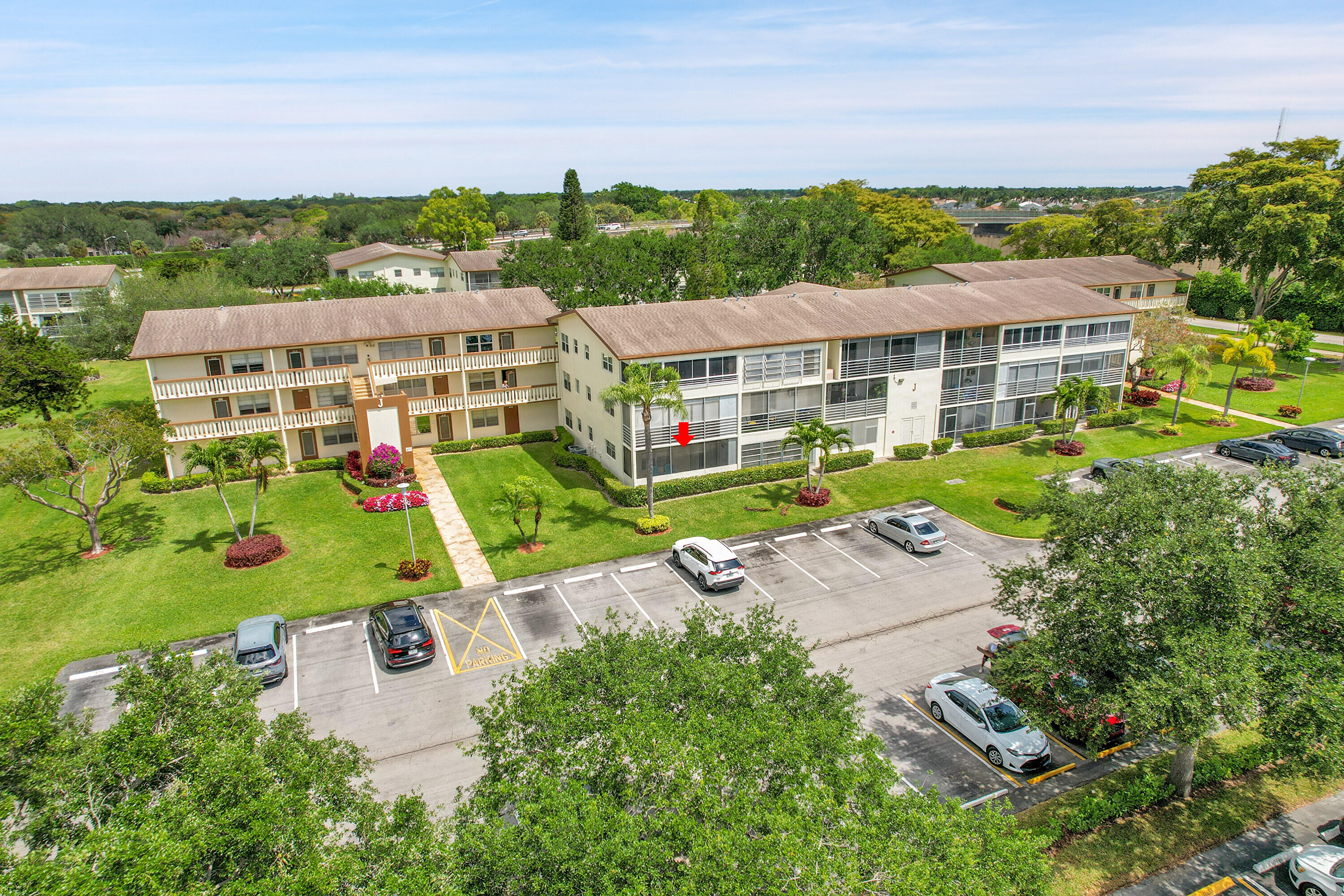 383 Mansfield Drive, Unit J Boca Raton, FL 33434 - Photo 25 of 37 Aerial View