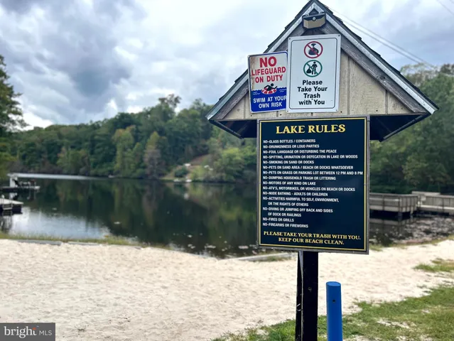 a sign on the side of a street