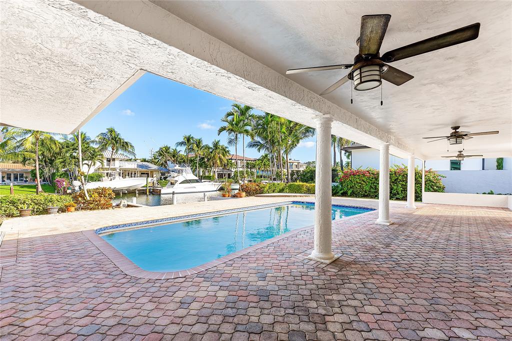 2443 Northeast 26th Street Lighthouse Point, FL 33064 - Photo 54 of 67 a view of a terrace