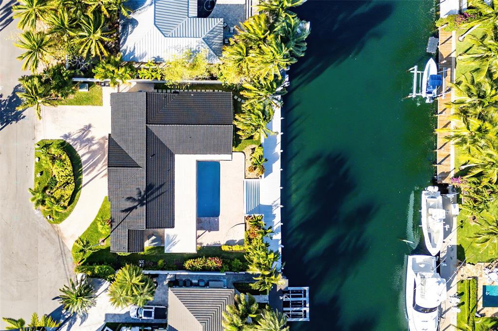 2443 Northeast 26th Street Lighthouse Point, FL 33064 - Photo 61 of 67 an aerial view of a house
