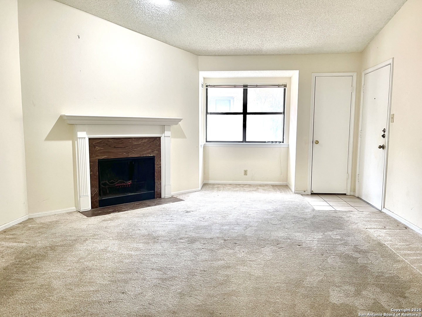 7738 Chambers Road, Unit 403 San Antonio, TX 78229 - Photo 13 of 37 a view of empty room with a fireplace