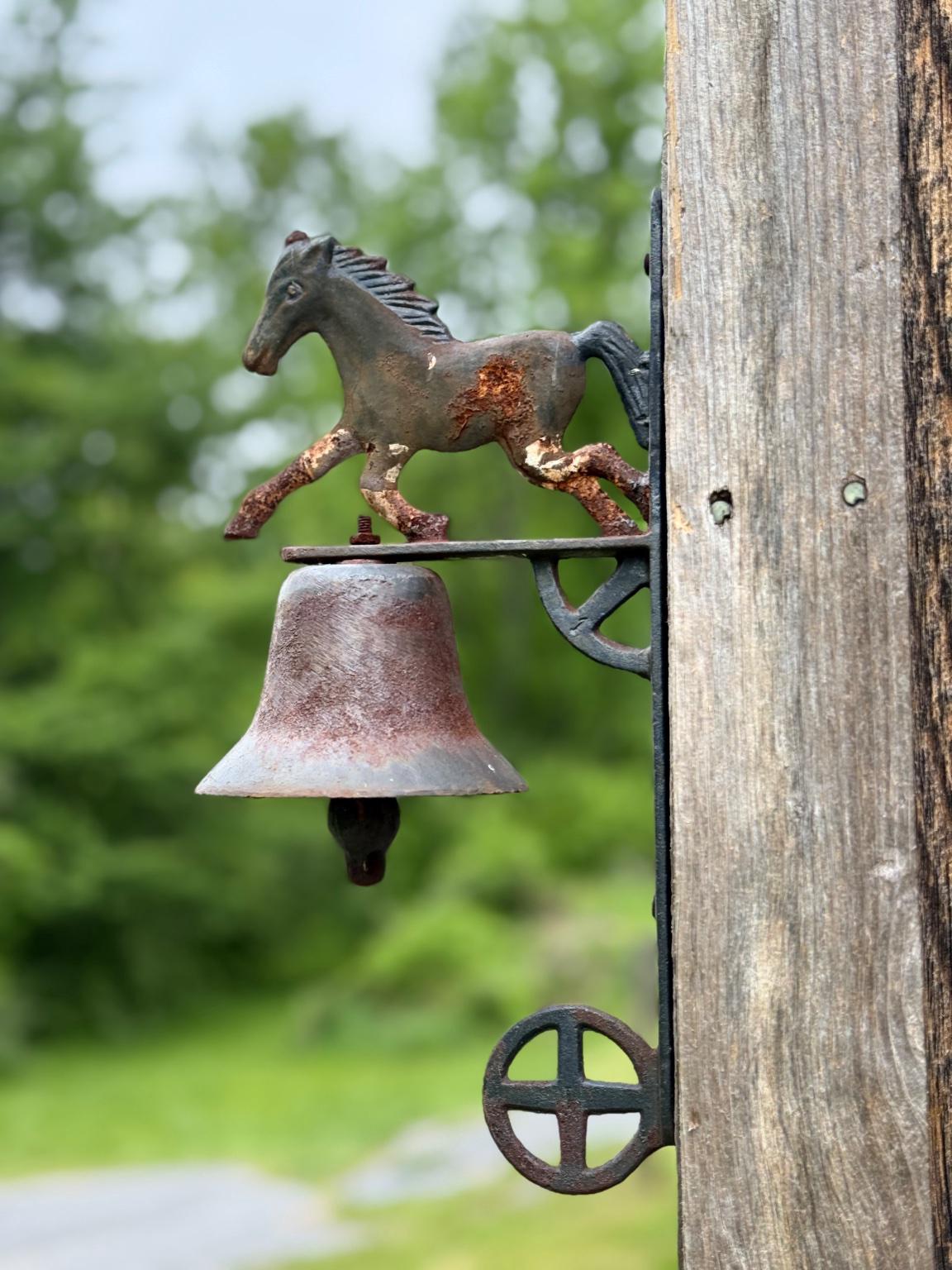 5220 Oley Turnpike Road Reading, PA 19606 - Photo 73 of 85 Rustic charm: horse bell detail