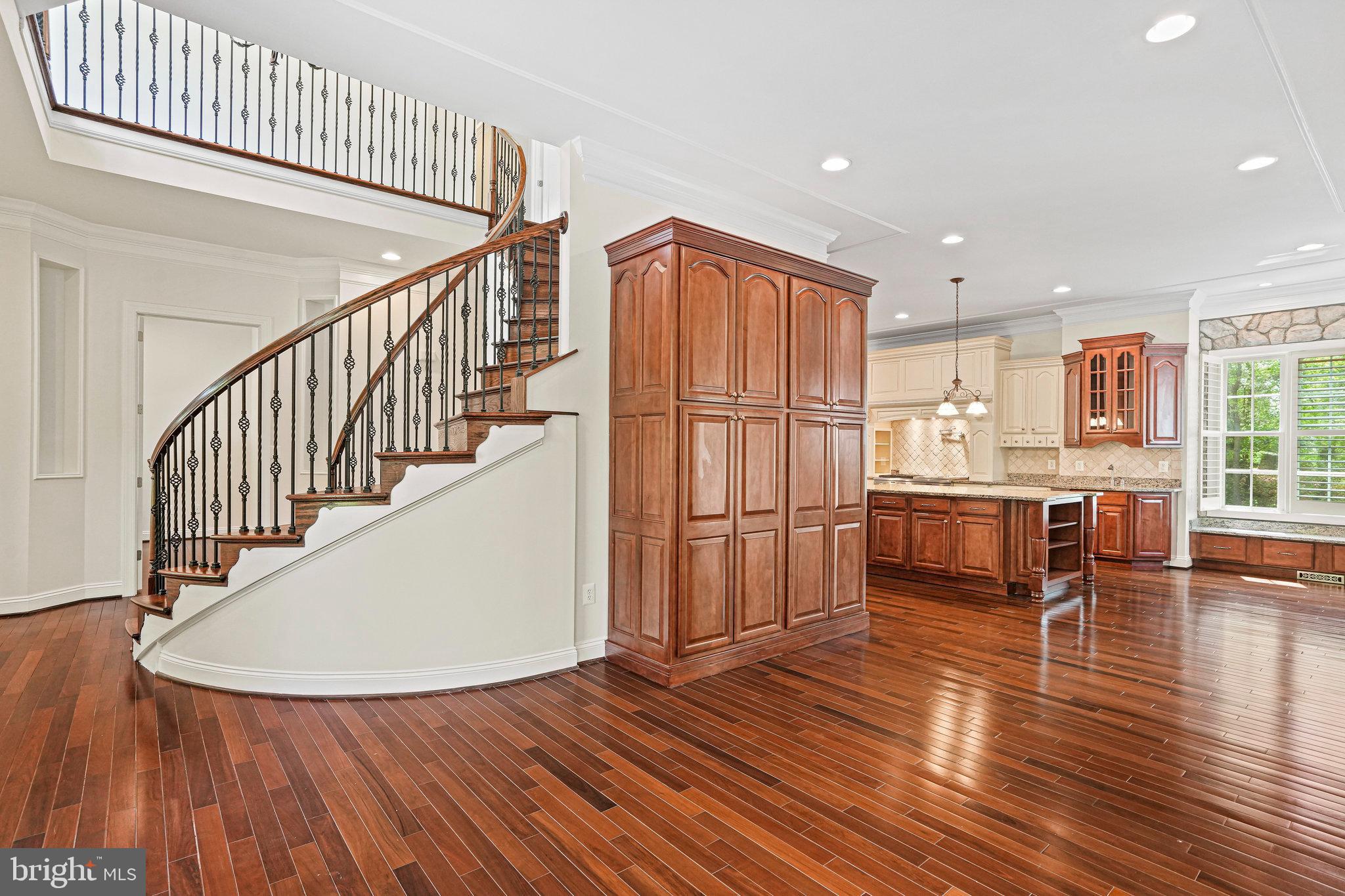 13551 Triadelphia Mill Road Clarksville, MD 21029 - Photo 22 of 74 a view of kitchen with furniture and wooden floor