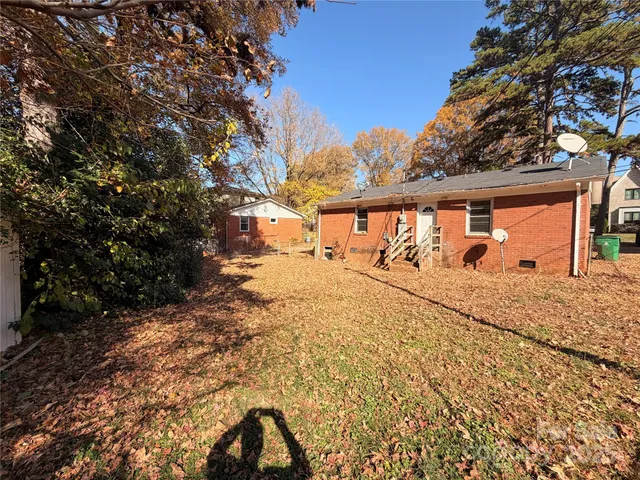 a view of outdoor space with seating